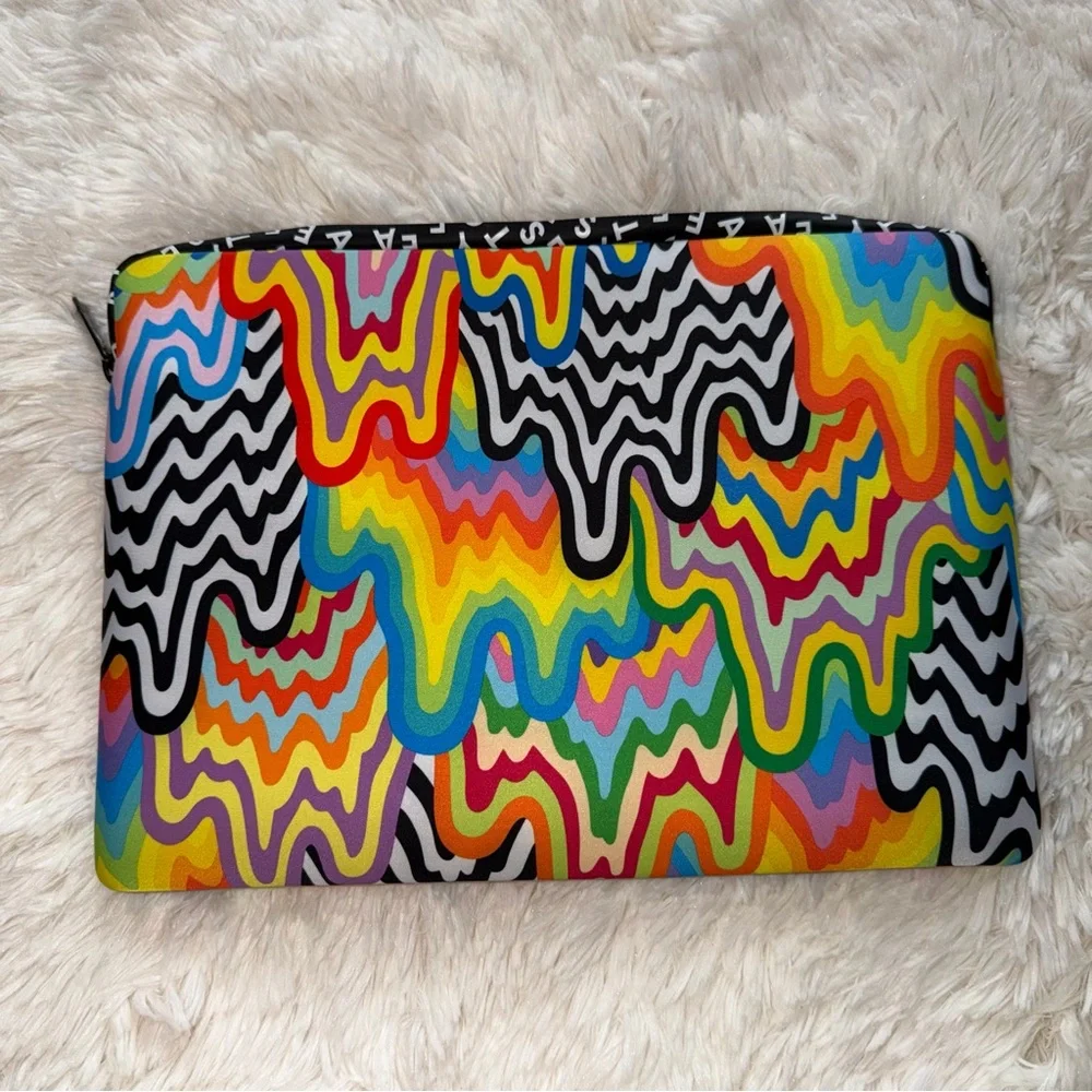 Casetify Colorful Wave Pattern Laptop Sleeve